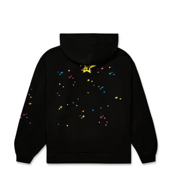 Sp5der P*nk hoodie "Black"