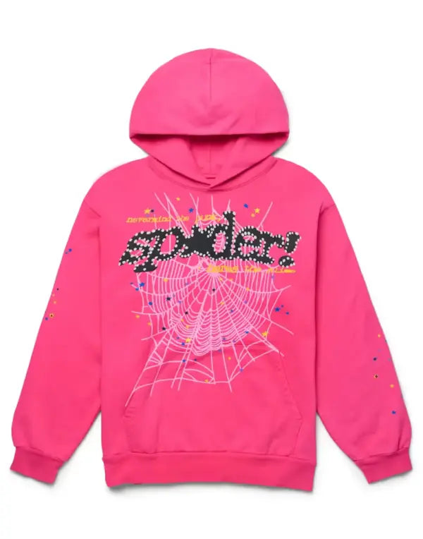 Sp5der Sp*der hoodie "pink"