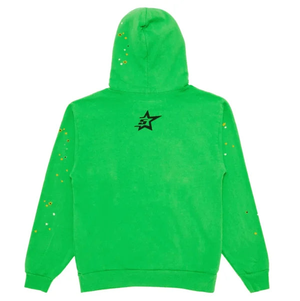 Sp5der Punk V2 Rhinestone Hoodie